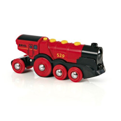 brio - mighty red action locomotive (33592) [33592]