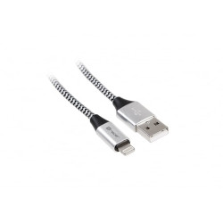 cavo tracer usb 2.0 type-a a type-c 1,0m nero-argento