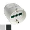 Presa schuko 10/16a+t nera 81051 fme [fme ]