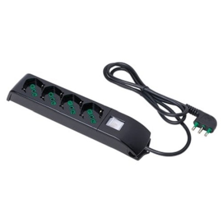 Multipresa 4x2pt sk int nero fido 410101 fme [fme ]