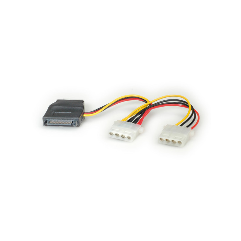cavo di alimentazione itb sata 3x 5.25" 1 x sata m / 2 x molex