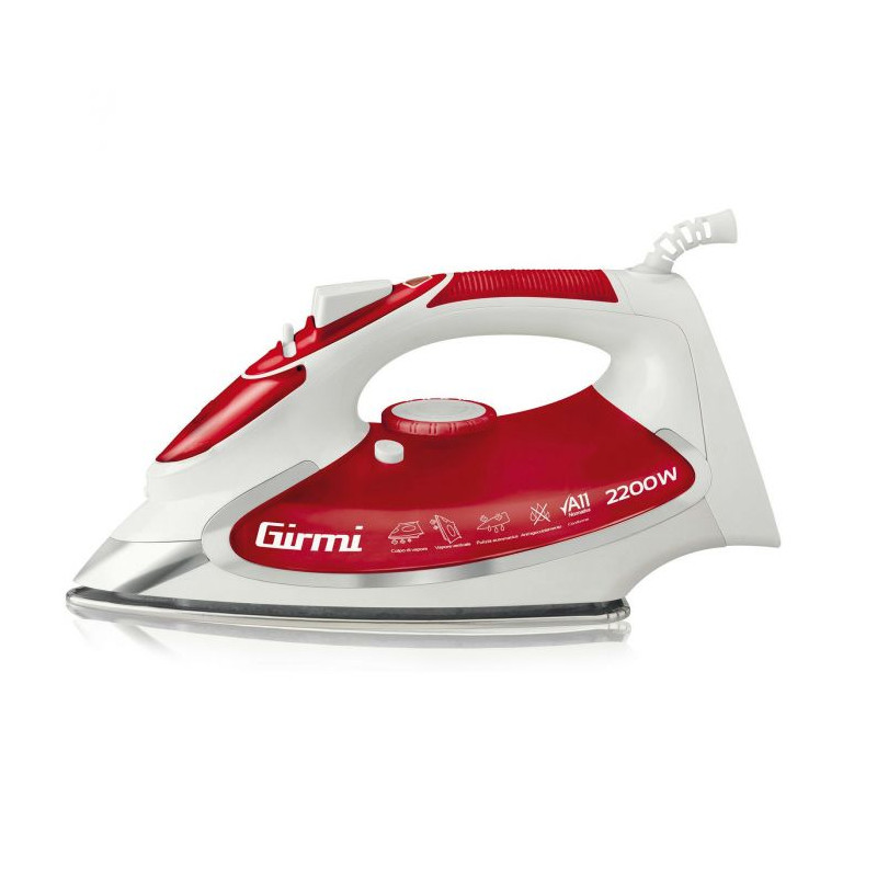 Ferro da stiro girmi w2200 st50 2200w bianco [girmi]