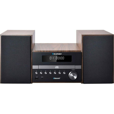 microsistema audio blaupunkt ms46bt per la casa marrone/nero