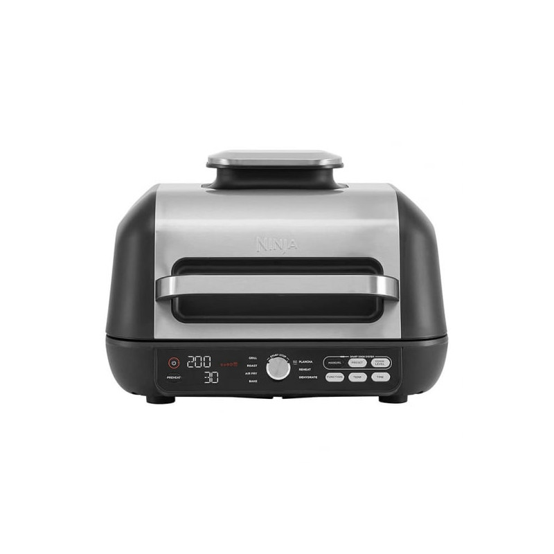 grill elettrico ninja contact grill 2460w nero/inossidabile [ag651eu]