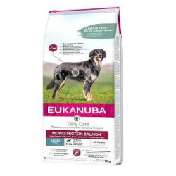 cibo secco eukanuba per cane daily care monoproteico salmone 12kg