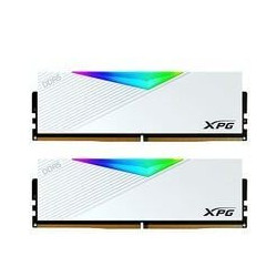 ram dimm ddr5 32gb adata 6000 mhz k2 lancer rgb bianco [ax5u6000c3016g-dclar]