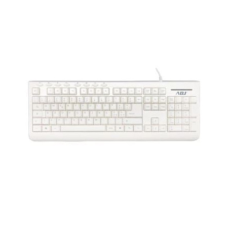 tastiera usb adj multimedia pure ta108 bianco [500-00036]