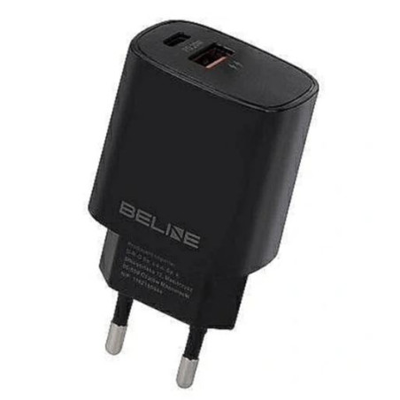 alimentatore da rete beline bln2cb20 20w 1xusb-c + 1xusb-a