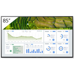 monitor digital signage led 85'' sony fw-85bz30l 4k ultra
