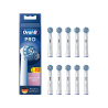 testine di ricambio spazzolino oral-b pro sensitive clean 10pz