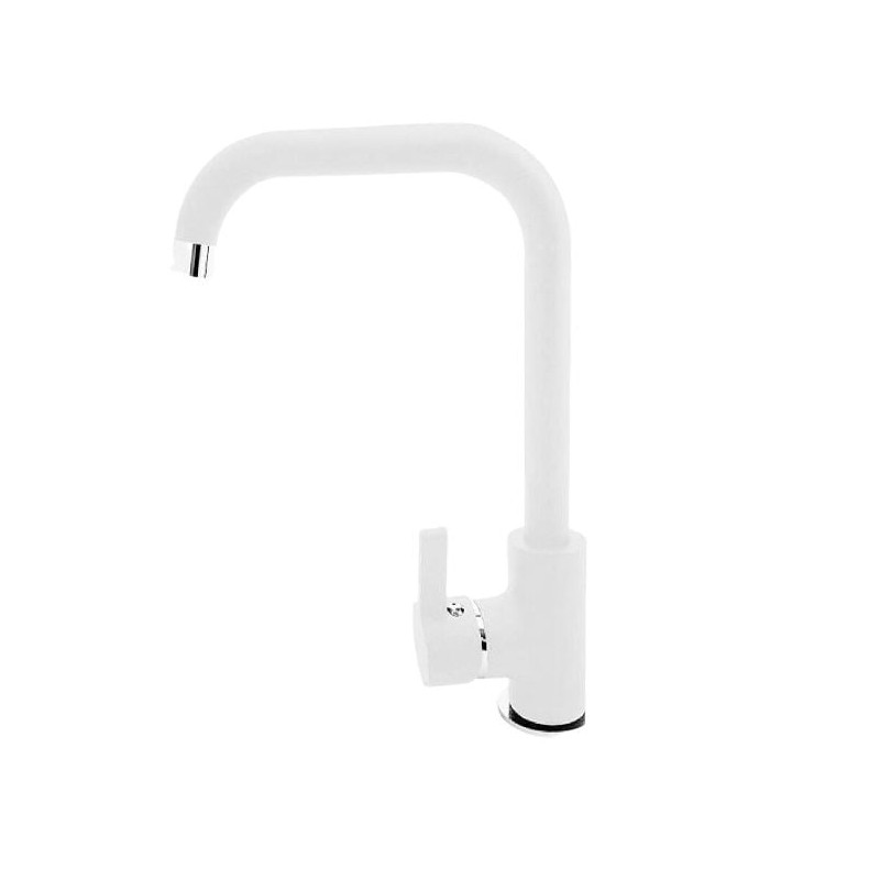 miscelatore da cucina pyramis silvio 31cm bianco polare [090 922