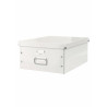 Scatola archivio con maniglie leitz grande clickstore bianco metal