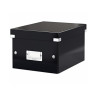Scatola archivio con maniglie leitz piccola clickstore nero metal