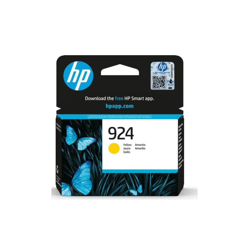 cartuccia a getto d'inchiostro hp 924 400 pagine giallo