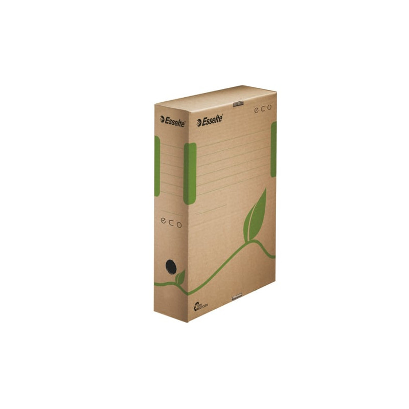 Scatola archivio in cartone esselte ecobox 80 32,7x23,3x8cm [623916]