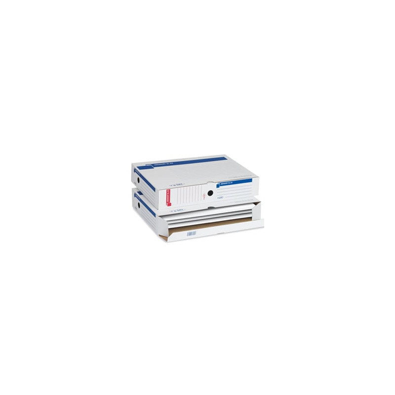 Scatola archivio in cartone sei rota memory xl a3 30x42 dorso 8cm