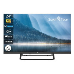 tv led 24'' smart-tech 24hn01vc hd 1366x768p smart tv