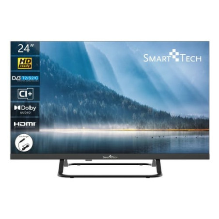 tv led 24'' smart-tech 24hn01vc hd 1366x768p smart tv