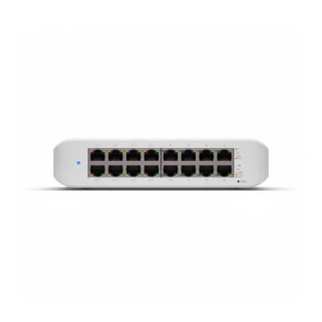 switch ubiquiti unifi lite 16p poe lan gigabit 45w - 16p rj45