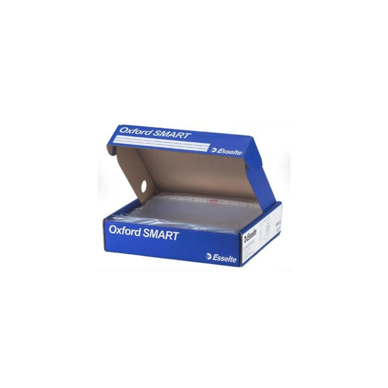 Buste trasparenti forate esselte 400 pz. 4x100 22x30 lucida office