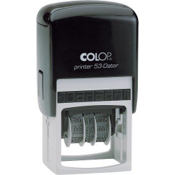 timbro autoinchiostrante colop pr53_dat 4mm 30x45mm nero [pr53_dat]