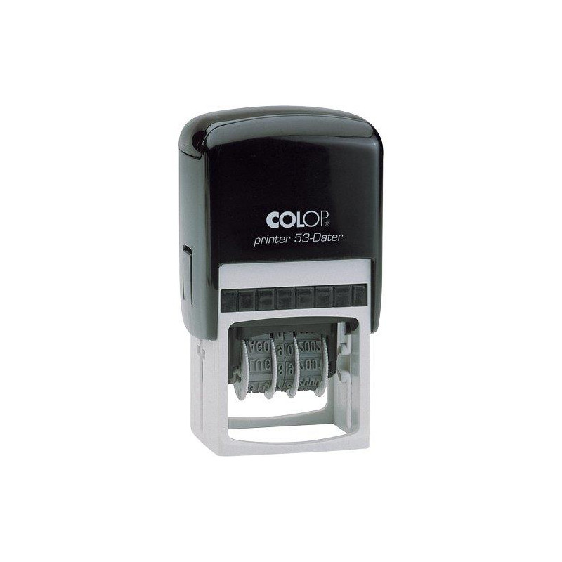 timbro autoinchiostrante colop pr53_dat 4mm 30x45mm nero [pr53_dat]