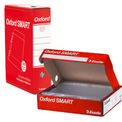 Buste trasparenti forate esselte 300 pz. 6x50 22x30 deluxe oxford