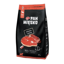 cibo secco pan miesko manzo e capra m per cani 20kg