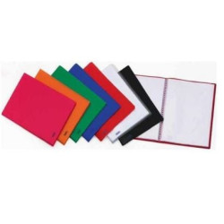 Portalistini a buste fisse favorit 22x30 100 buste blu buccia sviluppo