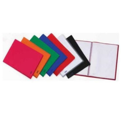 Portalistini a buste fisse favorit 22x30 100 buste rosso buccia sviluppo