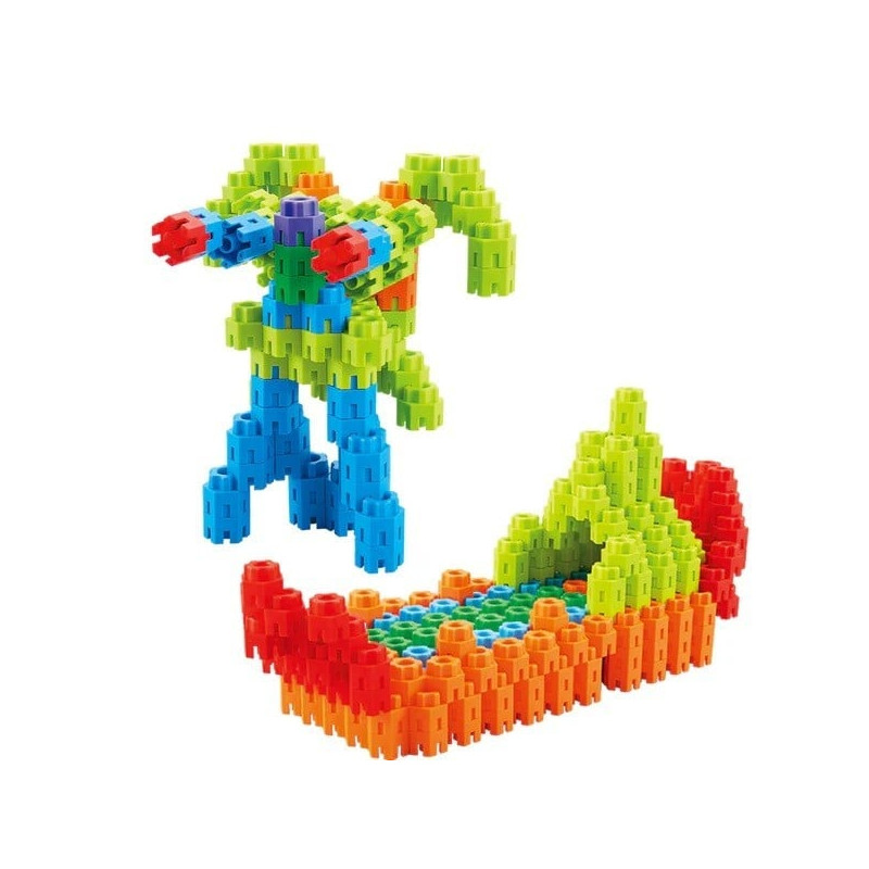 gioco da costruzione askato little geniuses screws blocks multicolore