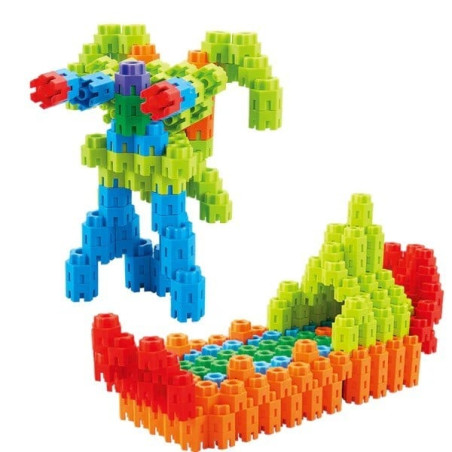 gioco da costruzione askato little geniuses screws blocks multicolore