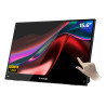 monitor touch 16'' verbatim full hd 1920x1080 10ms classe