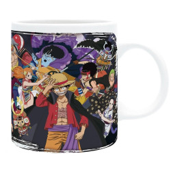 tazza mug abystyle one piece wano raid 320ml multicolore