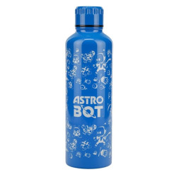 borraccia paladone astro bot metal water 500ml blu
