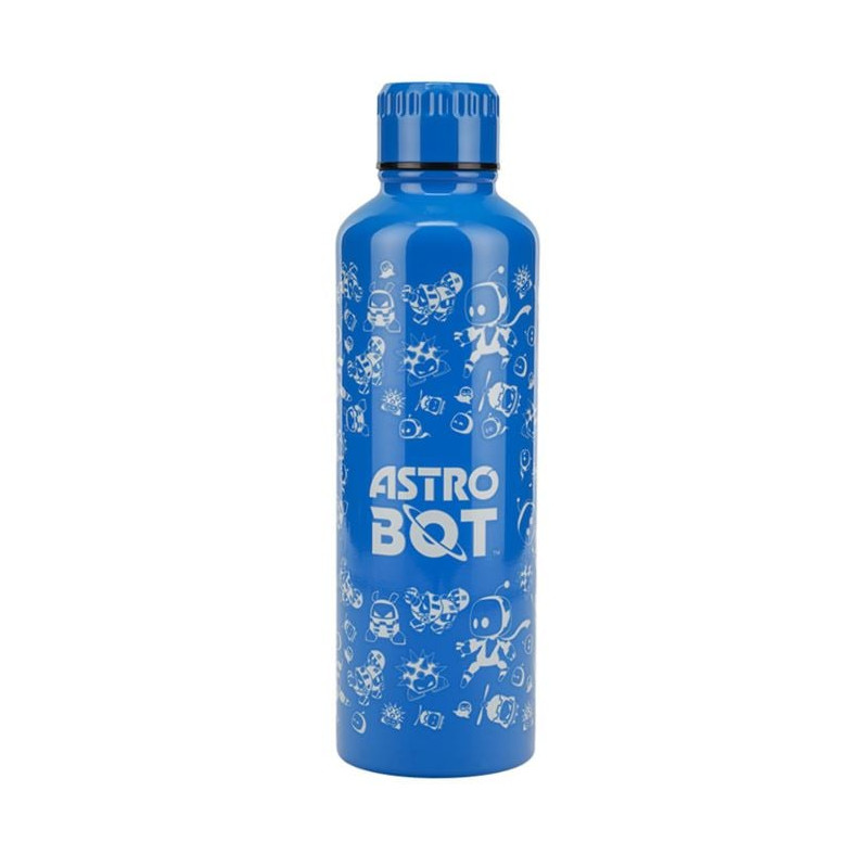 borraccia paladone astro bot metal water 500ml blu