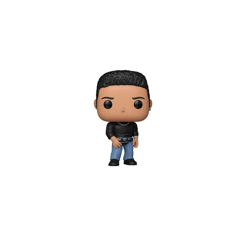 figurina funko wwe dwayne the rock johnson fanny 9cm nero/blu