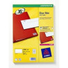 etichette avery laser mini l7553 48 etichette/foglio (22x12.7) 25fogli