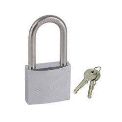 lucchetto ottone mm.40 arco inox lungo 26021 cisa [cisa ]
