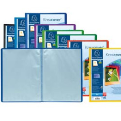 Portalistini a buste fisse exacompta personalizzabile 60 buste assortito