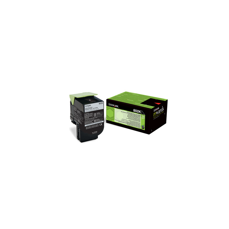 toner lexmark 802k nero [80c20k0]