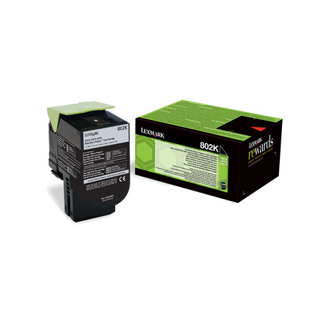 toner lexmark 802k nero [80c20k0]