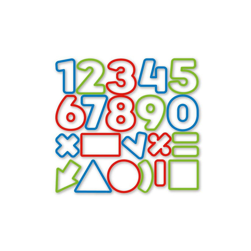 taglia biscotti tescoma numeri set 21 delicia [tescoma]