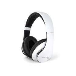 cuffie fantec shp-3 bianco/nero stereo con microfono a [1813]