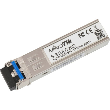 modulo sfp mikrotik s-31dlc20d [s-31dlc20d]