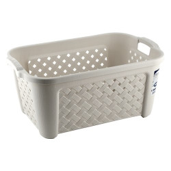 tontarelli cesta portabiancheria arianna - marrone