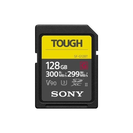 128gb scheda sdxc sony pro tough class 10 uhs-ii u3 [sfg1tg]