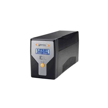 gruppo di continuita' infosec ups e2 600va lcd con 4 prese iec