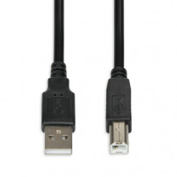 cavo ibox usb 2.0 a-b m/m 3m iku2d30 nero [iku2d30]