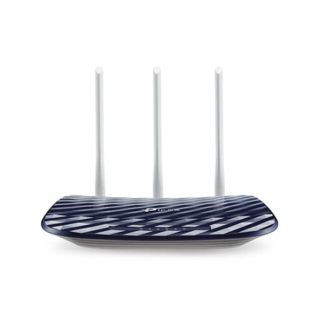 router tp-link wifi+switch 4p dualband 300+433mbps 3ant c20 ac750